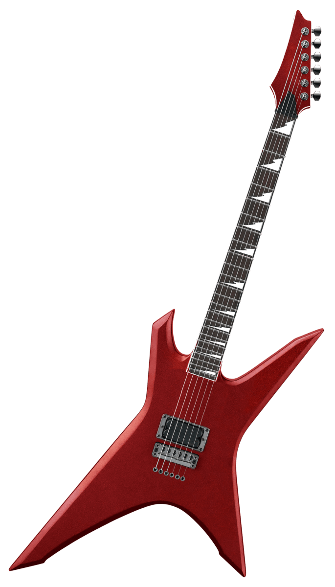 red electric guitar jbanez PNUPBFU